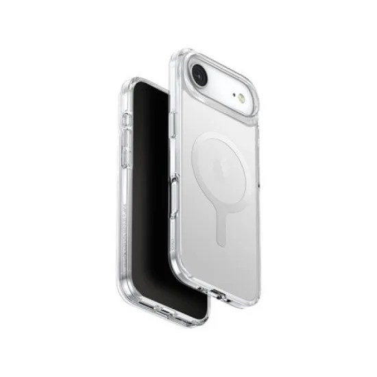 Uniq Hybrid Iphone 17 Air (2025) 6.6 Magclick Charging Clario (Eco) - Lucent Clear